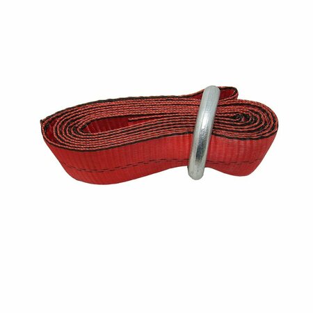 AFTERMARKET 1 New Red Heavy Duty Tie Down Strap Replacement S2608CDR TLU28-0041-RAP